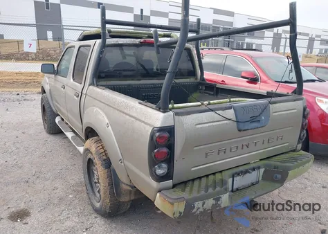 2001 Nissan Frontier Se-V6 из США, поврежденный, VIN 1N6ED27T21C344223